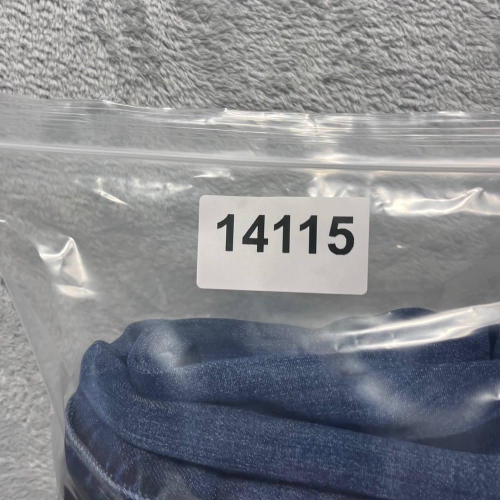 Judy Blue Straight Fit High Rise Raw Hem Jeans Dark Wash JB88861 DK Size 9/29 - Picture 12 of 12